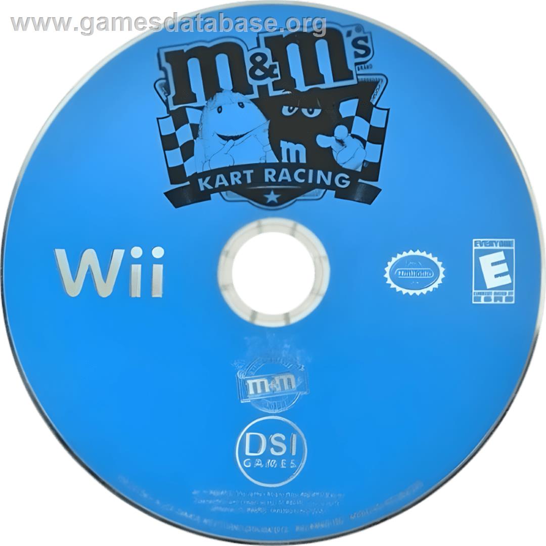M And M's - Kart Racing - Nintendo Wii - Artwork - Cartridge