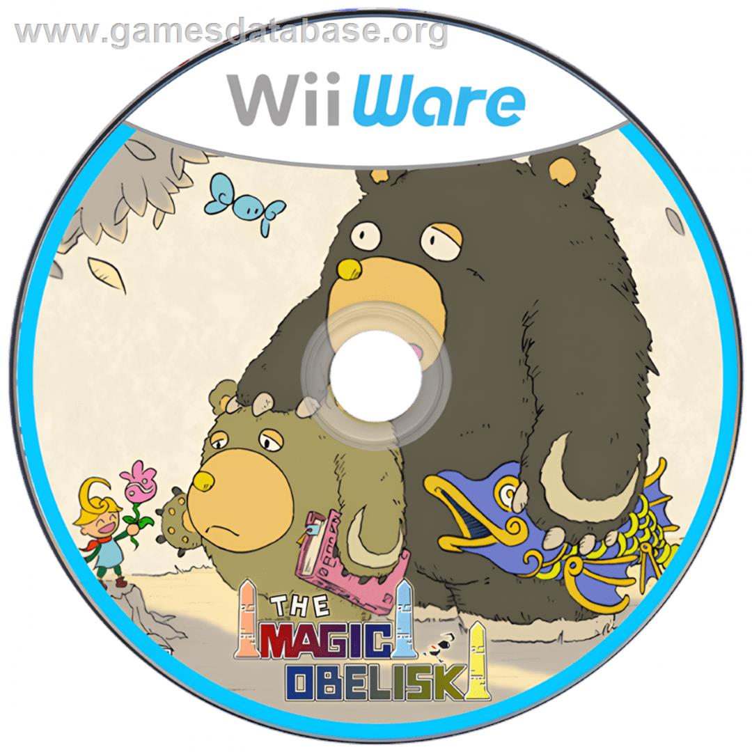Magic Obelisk, The - Nintendo Wii - Artwork - Cartridge