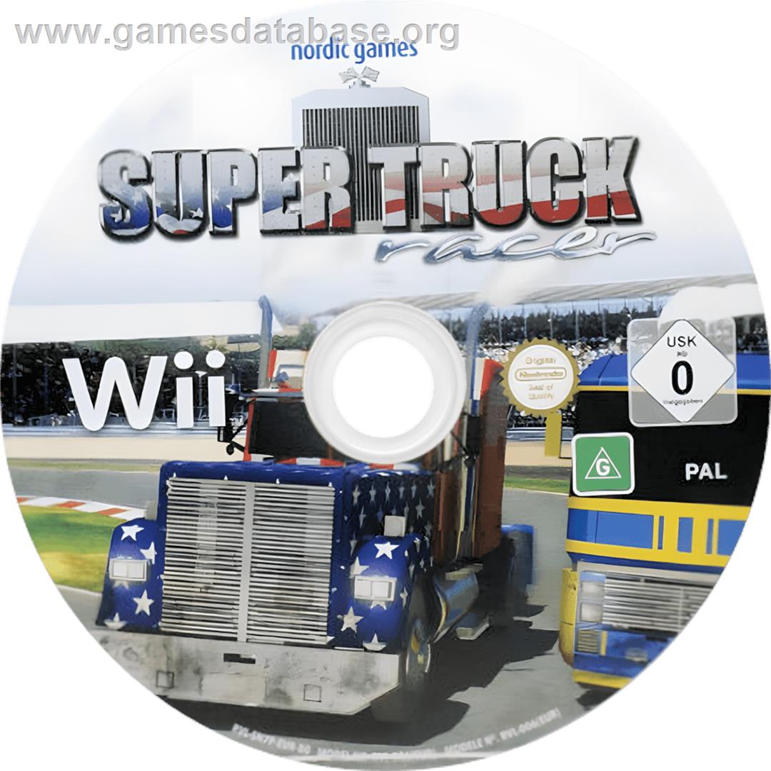 Maximum Racing - Super Truck Racer - Nintendo Wii - Artwork - Cartridge