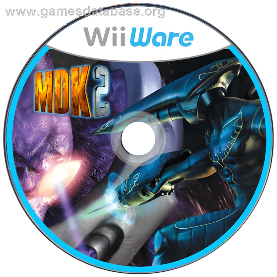 Mdk 2 - Nintendo Wii - Artwork - Cartridge