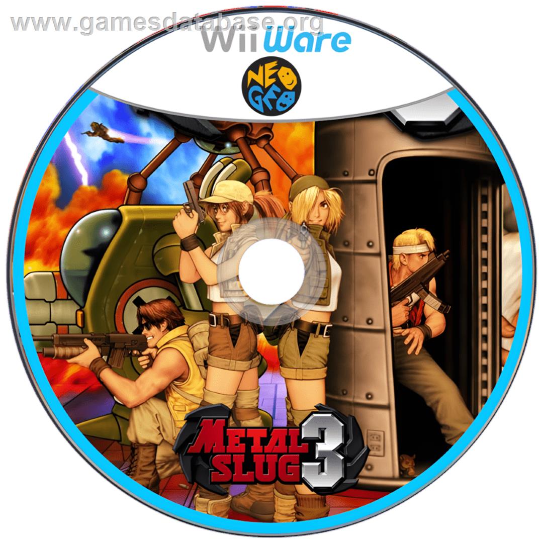 Metal Slug 3 (NG) - Nintendo Wii - Artwork - Cartridge