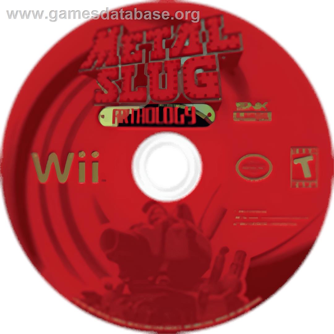 Metal Slug Anthology - Nintendo Wii - Artwork - Cartridge