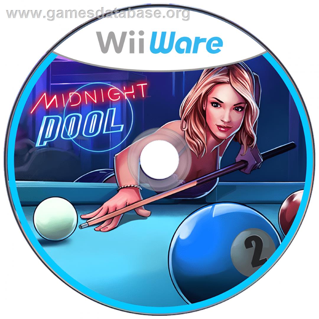 Midnight Pool - Nintendo Wii - Artwork - Cartridge