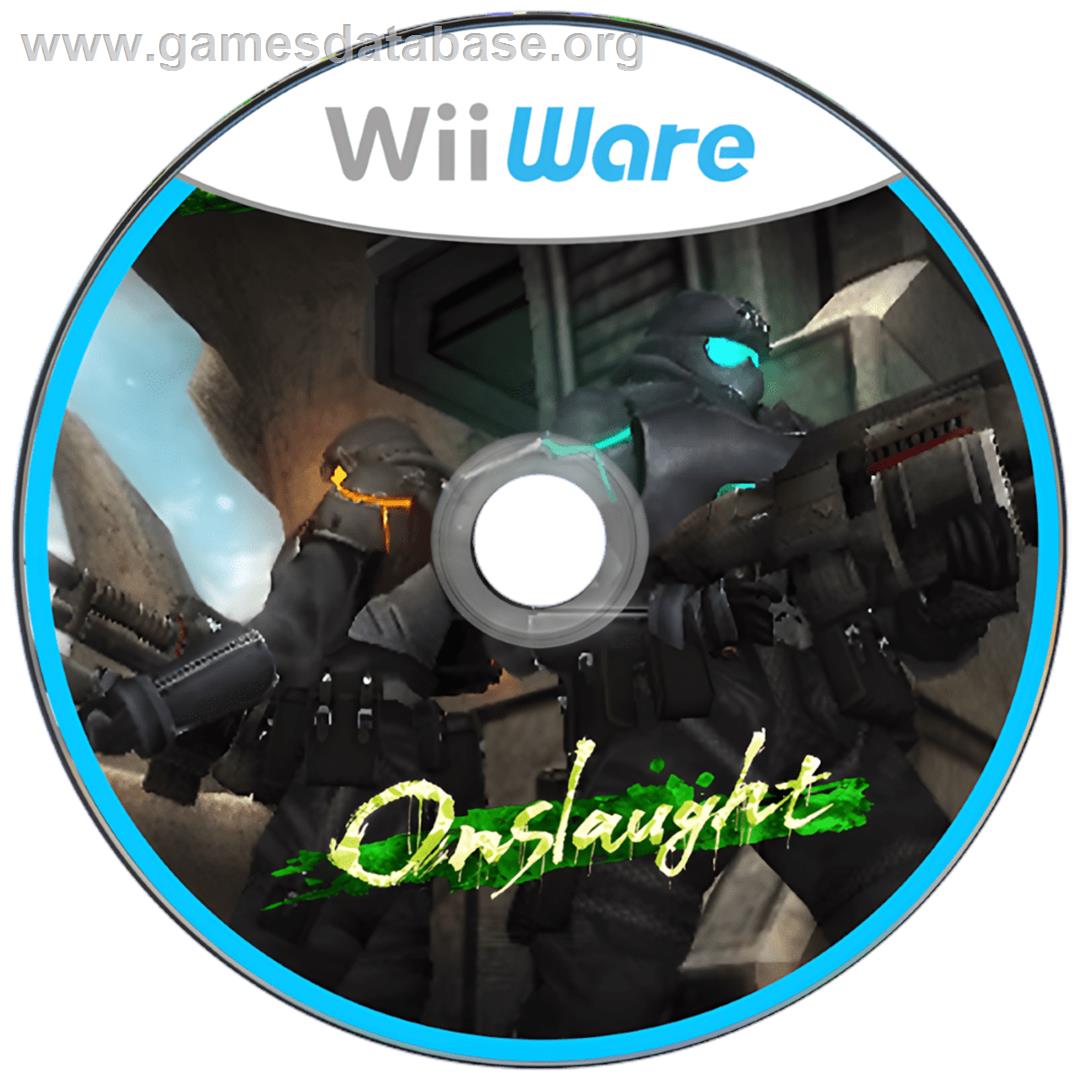 Onslaught - Nintendo Wii - Artwork - Cartridge