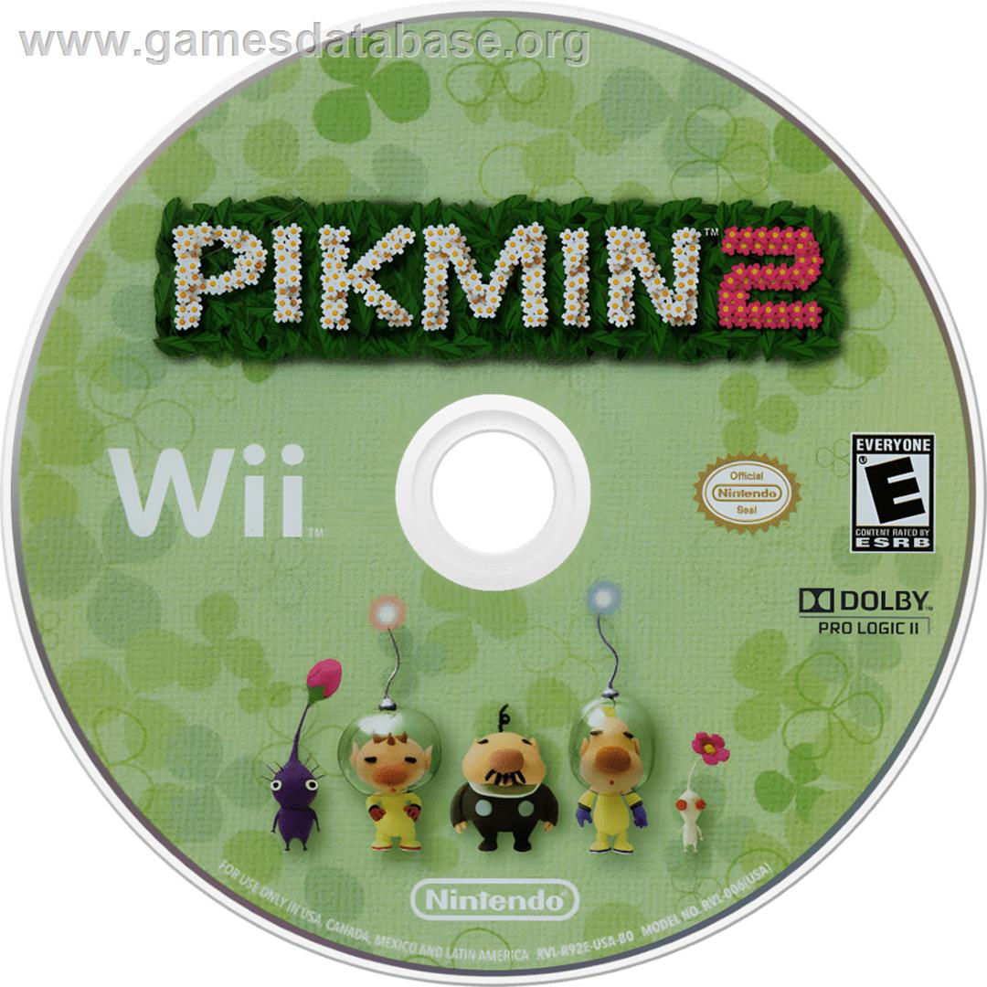 Pikmin 2 - Nintendo Wii - Artwork - Cartridge