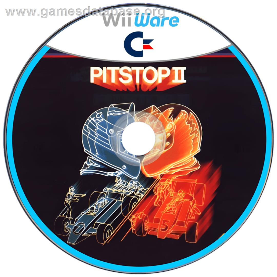 Pitstop 2 (C64) - Nintendo Wii - Artwork - Cartridge