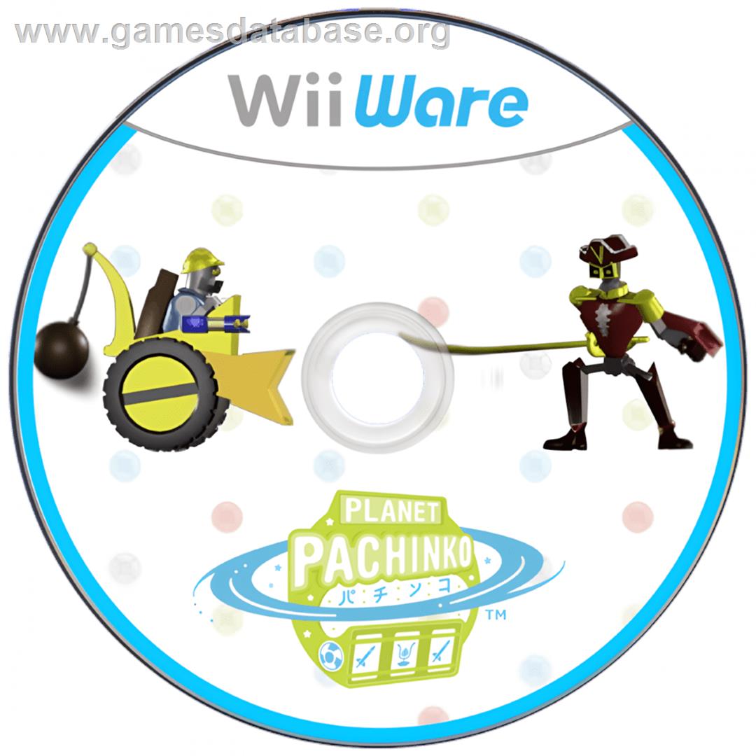 Planet Pachinko - Nintendo Wii - Artwork - Cartridge