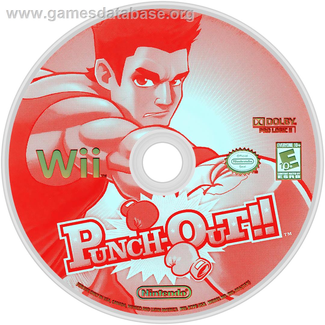 Punch Out! - Nintendo Wii - Artwork - Cartridge