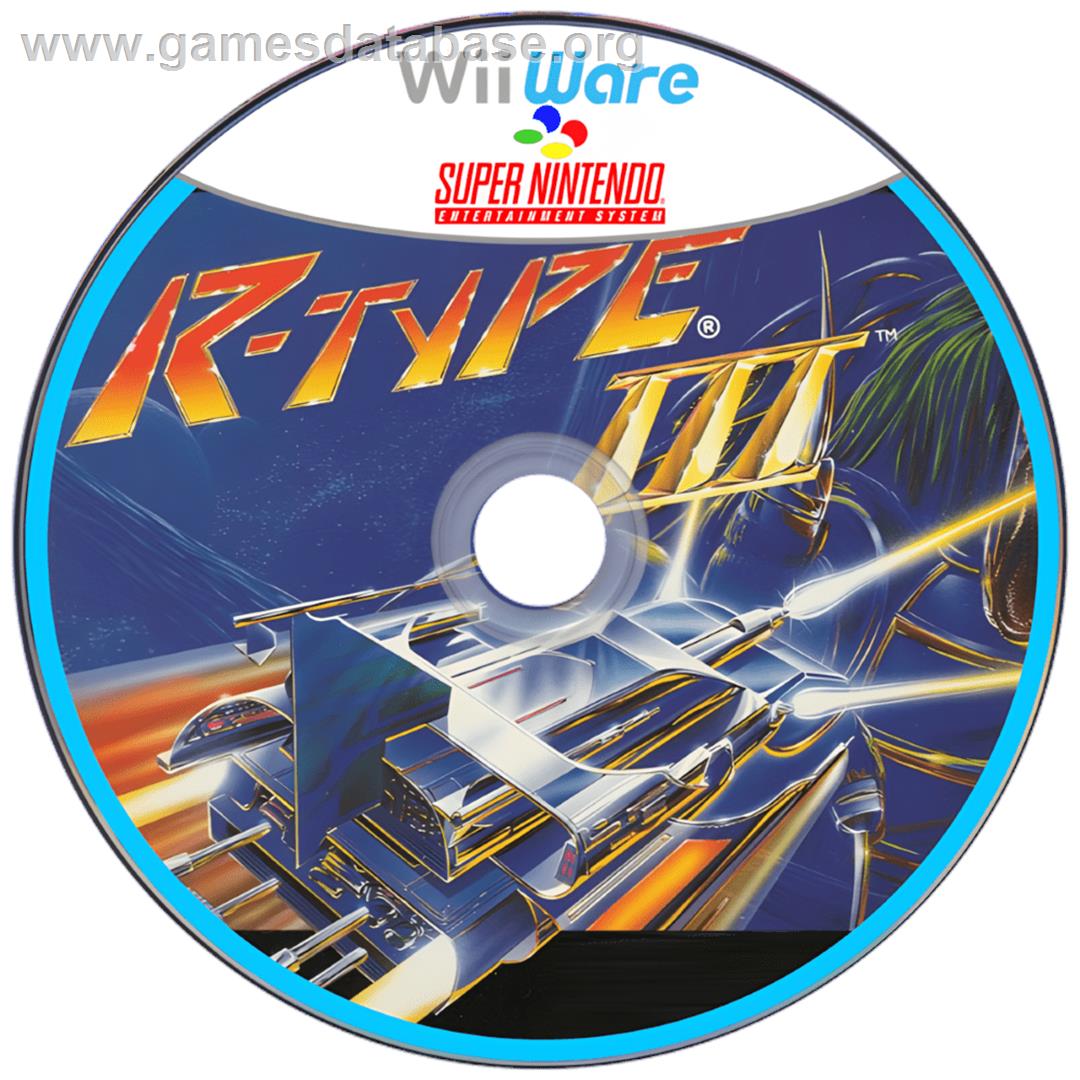 R-type 3 - The Third Lightning (SNES) - Nintendo Wii - Artwork - Cartridge