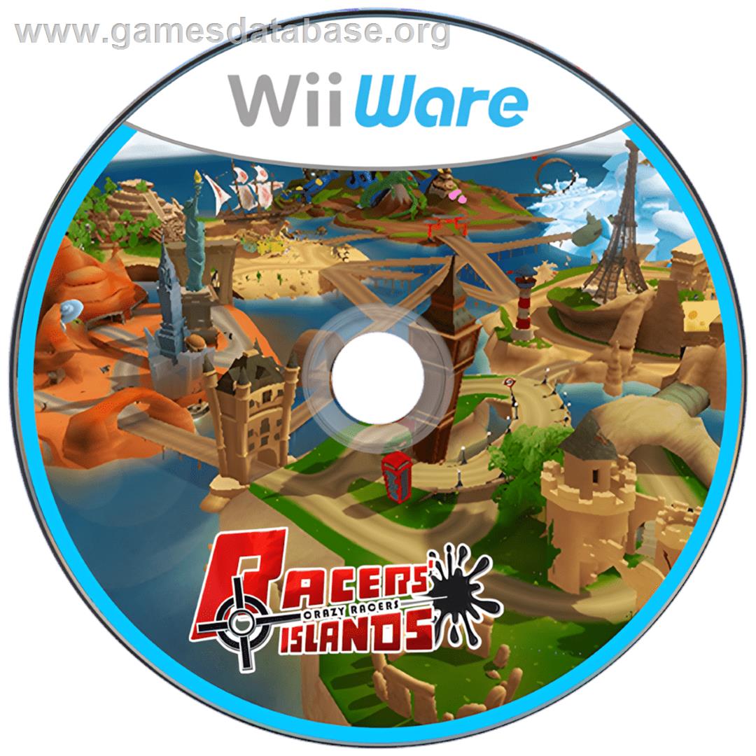 Racers' Islands - Crazy Racers - Nintendo Wii - Artwork - Cartridge