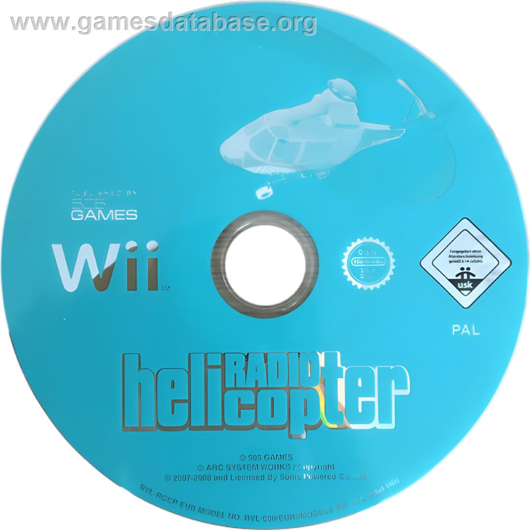 Radio Helicopter - Nintendo Wii - Artwork - Cartridge