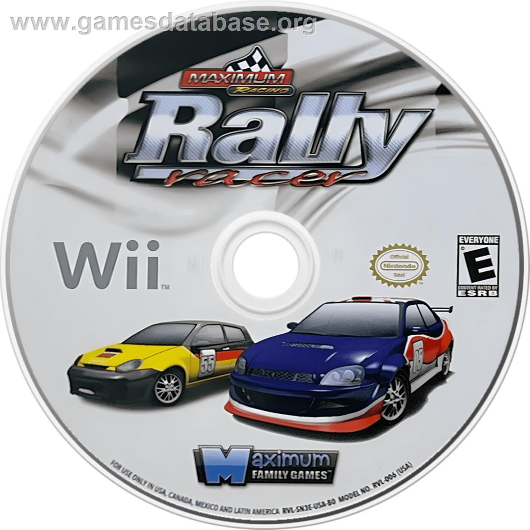 Rally Racer - Nintendo Wii - Artwork - Cartridge