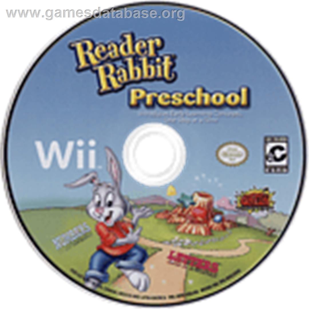 Reader Rabbit Preschool - Nintendo Wii - Artwork - Cartridge