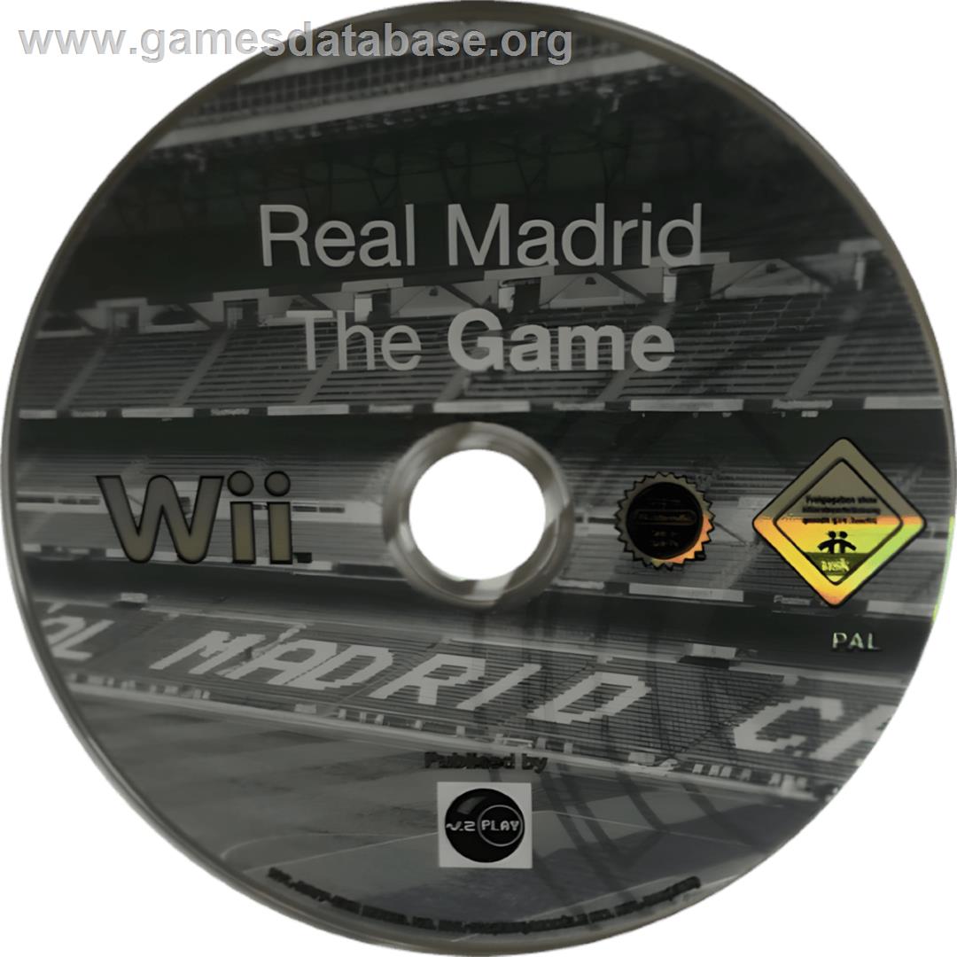 Real Madrid - The Game - Nintendo Wii - Artwork - Cartridge