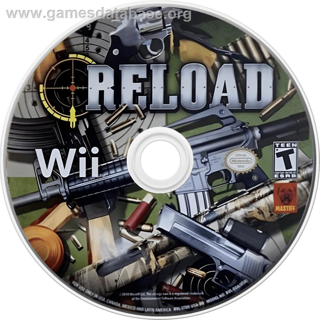 Reload - Nintendo Wii - Artwork - Cartridge