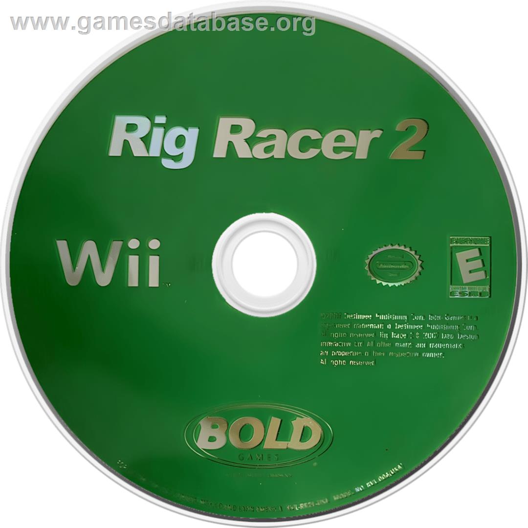 Rig Racer 2 - Nintendo Wii - Artwork - Cartridge