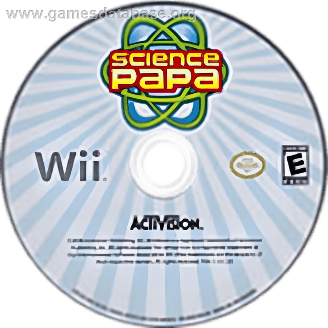 Science Papa - Nintendo Wii - Artwork - Cartridge