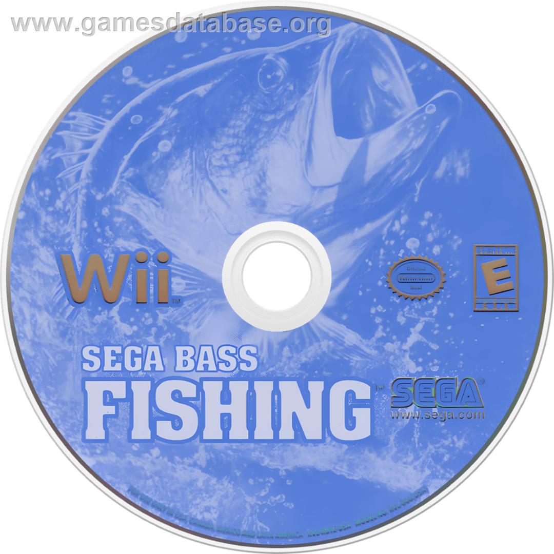 Sega Bass Fishing - Nintendo Wii - Artwork - Cartridge
