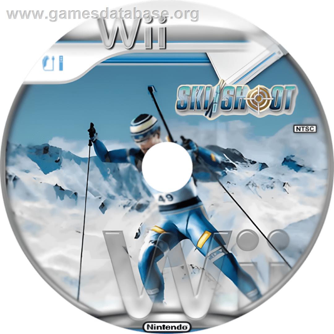 Ski And Shoot - Nintendo Wii - Artwork - Cartridge
