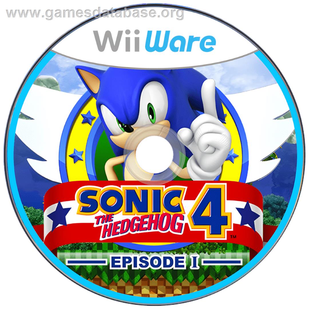 Sonic The Hedgehog 4 - Episode I - Nintendo Wii - Artwork - Cartridge