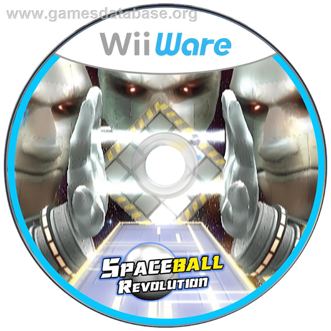 Spaceball Revolution - Nintendo Wii - Artwork - Cartridge