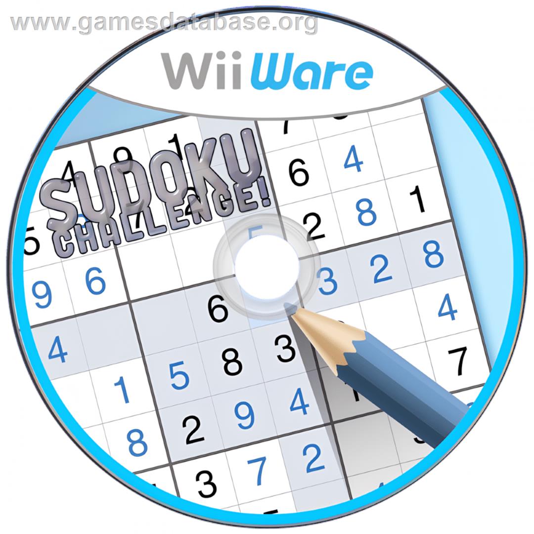 Sudoku Challenge! - Nintendo Wii - Artwork - Cartridge