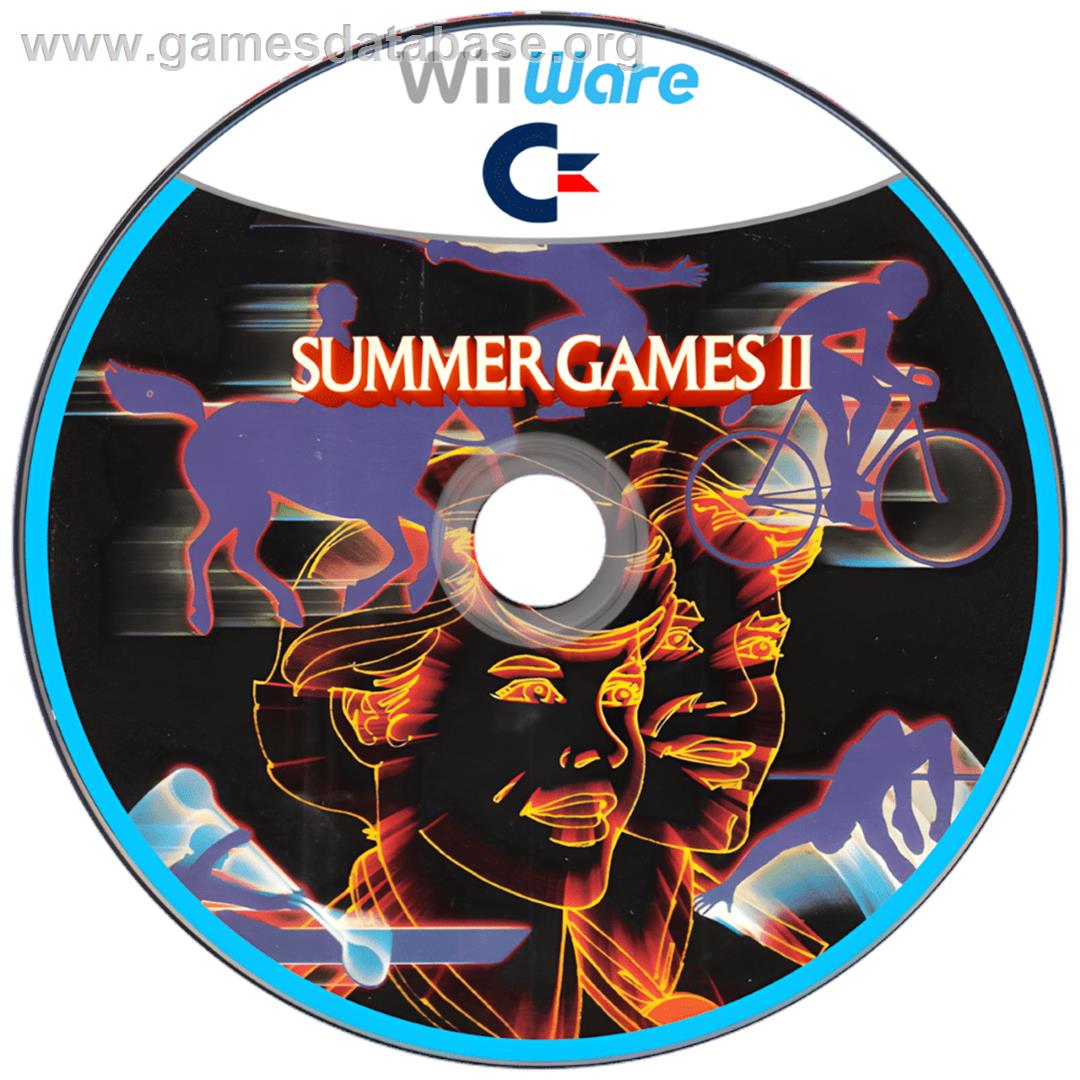 Summer Games 2 (C64) - Nintendo Wii - Artwork - Cartridge