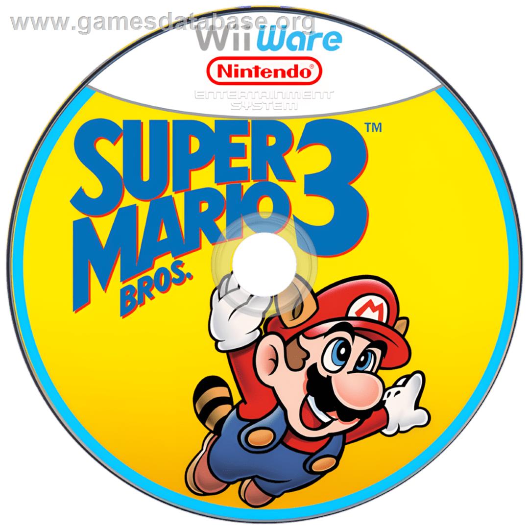 Super Mario Bros. 3 (NES) - Nintendo Wii - Artwork - Cartridge