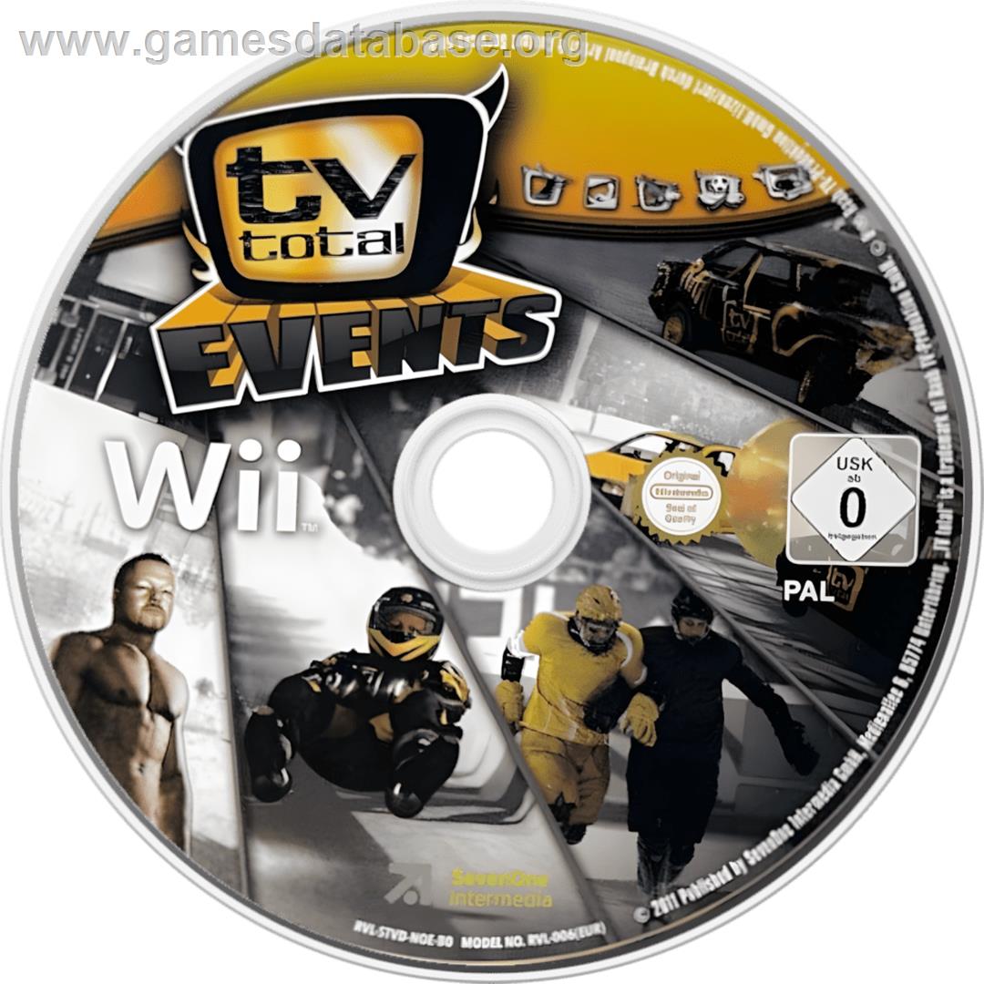 TV Total Events - Nintendo Wii - Artwork - Cartridge