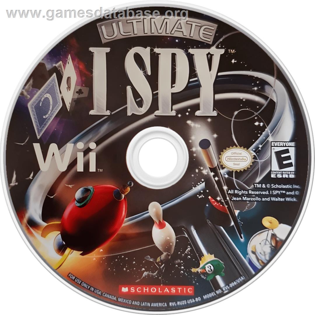 Ultimate I Spy - Nintendo Wii - Artwork - Cartridge