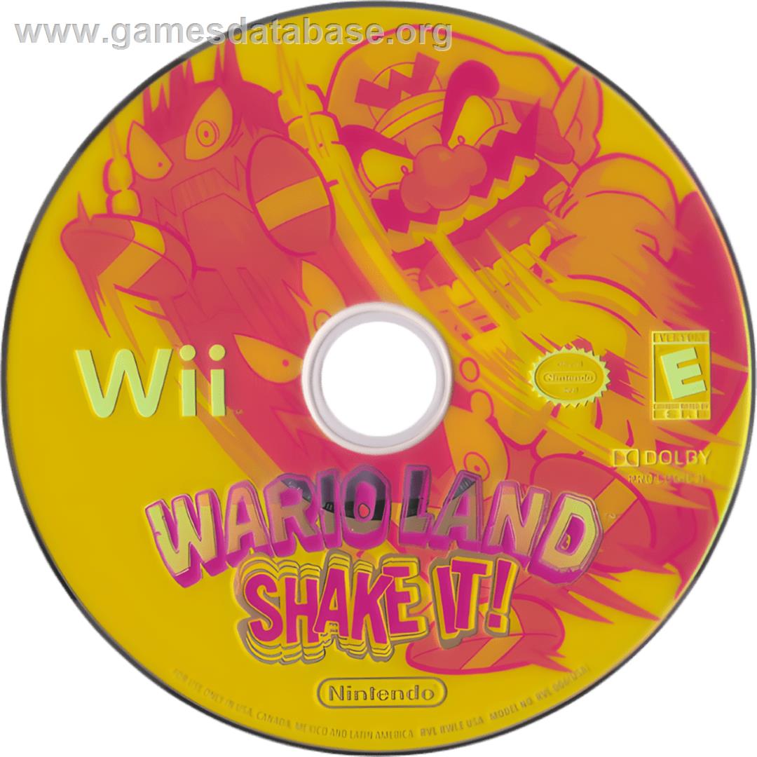 Wario Land - The Shake Dimension - Nintendo Wii - Artwork - Cartridge