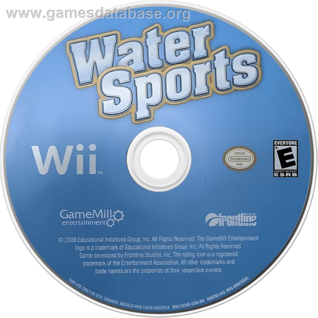 Water Sports - Nintendo Wii - Artwork - Cartridge