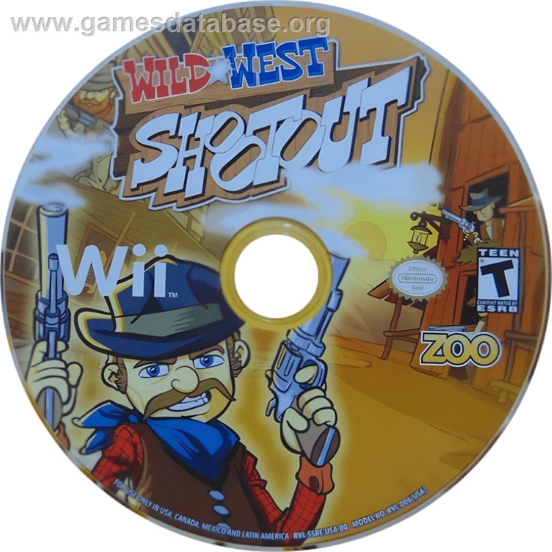 Wild West Shootout - Nintendo Wii - Artwork - Cartridge