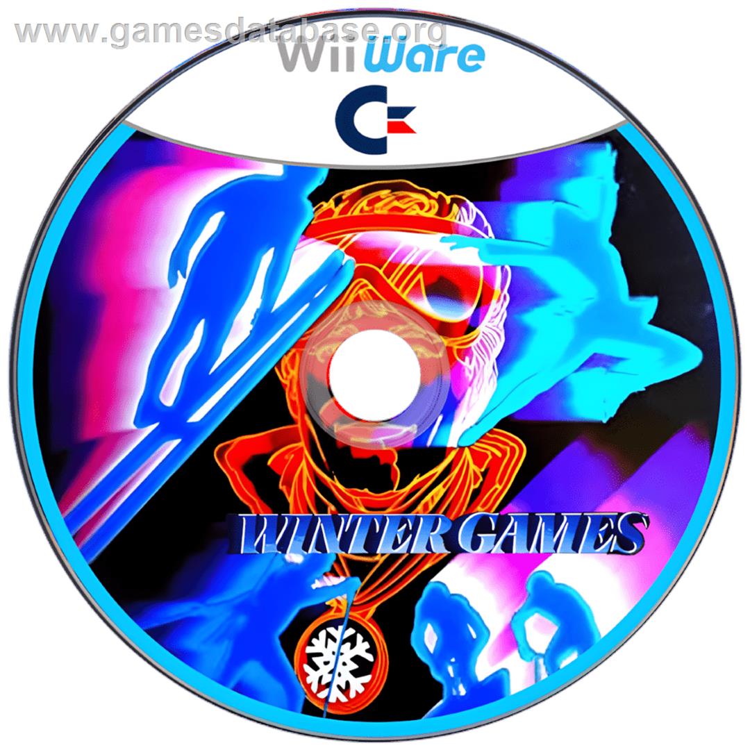 Winter Games (C64) - Nintendo Wii - Artwork - Cartridge