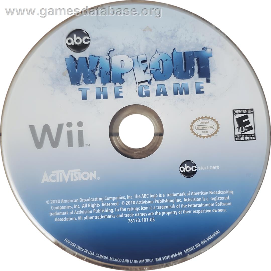 Wipeout - The Game - Nintendo Wii - Artwork - Cartridge