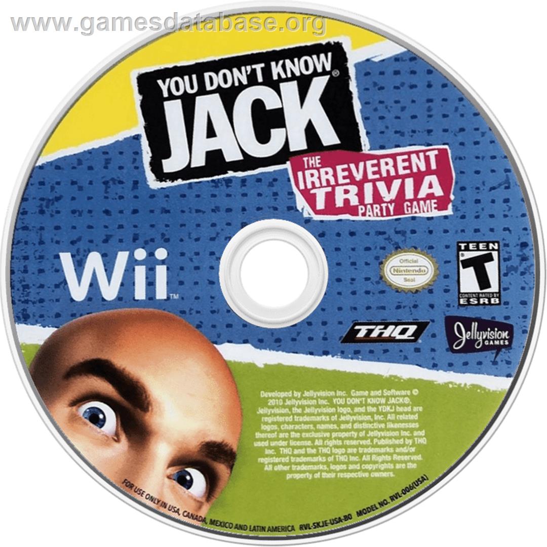 You Don't Know Jack - Nintendo Wii - Artwork - Cartridge
