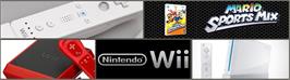 Arcade Cabinet Marquee for Mario Sports Mix.