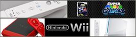 Arcade Cabinet Marquee for Super Mario Galaxy.