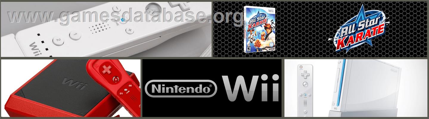 All-Star Karate - Nintendo Wii - Artwork - Marquee