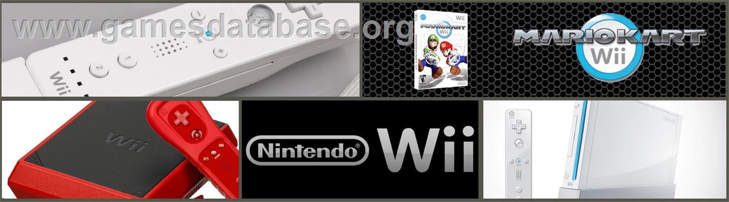 Mario Kart Wii - Nintendo Wii - Artwork - Marquee
