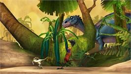 In game image of Age De Glace 3 - Le Temps Des Dinosaures, L' on the Nintendo Wii.