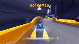 In game image of Aladin Magic Racer on the Nintendo Wii.