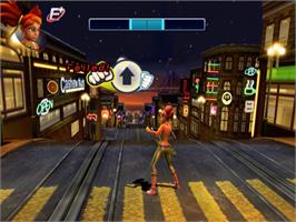 In game image of All Star Karate on the Nintendo Wii.