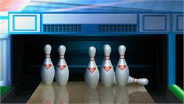 In game image of Amf Bowling Pinbusters! on the Nintendo Wii.
