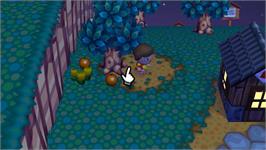 In game image of Animal Crossing - Let's Go To The City on the Nintendo Wii.