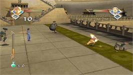 In game image of Avatar - Le Dernier Maître De L'air - Le Royaume De La Terre En Feu on the Nintendo Wii.