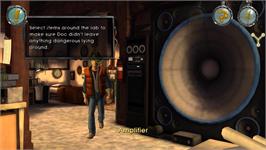 In game image of Back To The Future - The Game on the Nintendo Wii.