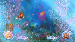 In game image of Barbie Princesse De L'ile Merveilleuse on the Nintendo Wii.