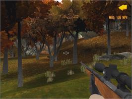 In game image of Bass Pro Shops - The Hunt - Trophy Showdown on the Nintendo Wii.