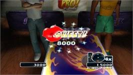 In game image of Beer Pong! on the Nintendo Wii.
